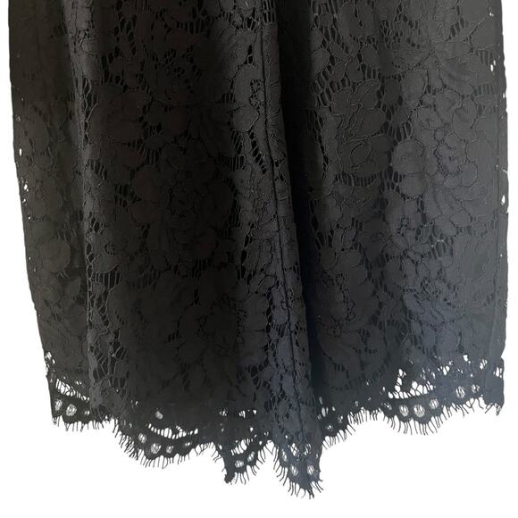 Karina Grimaldi Olivia Black Lace Mini Dress Size XS - Picture 6 of 12